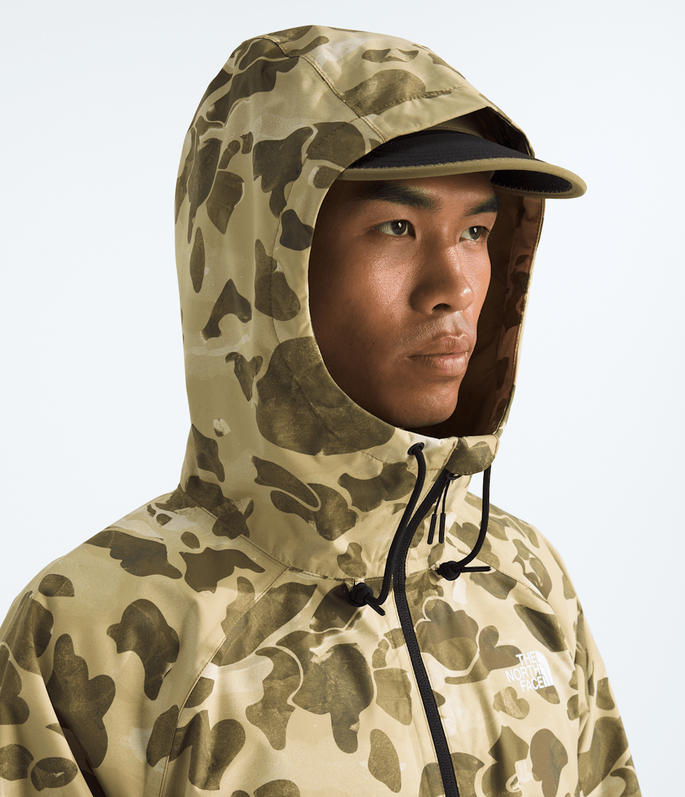 Men’s Antora Rain Hoodie—Print - Cedar Heritage Print