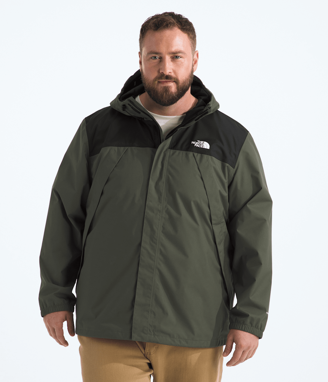 Men’s Big Antora Jacket - New Taupe Green/TNF Black