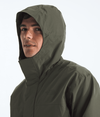 Men's Nukabira Rain Shell Parka - New Taupe Green