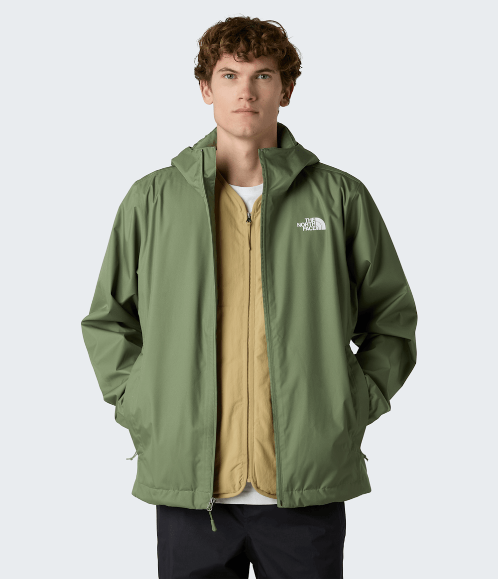Men's Quest Hooded Jacket - Bark Mist
