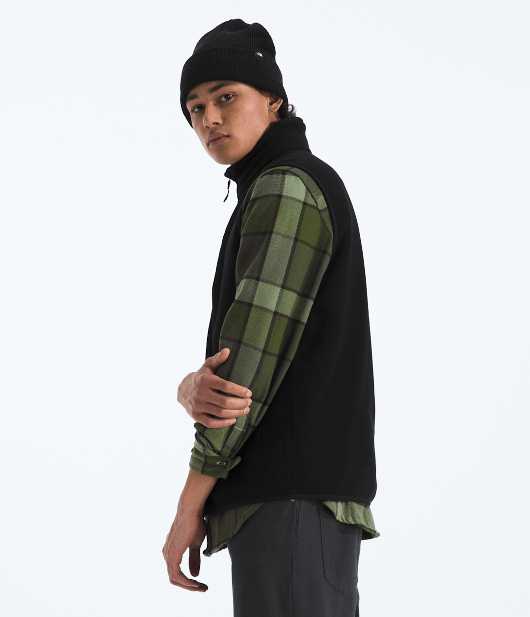 Men’s Glacier Fleece Vest - TNF Black