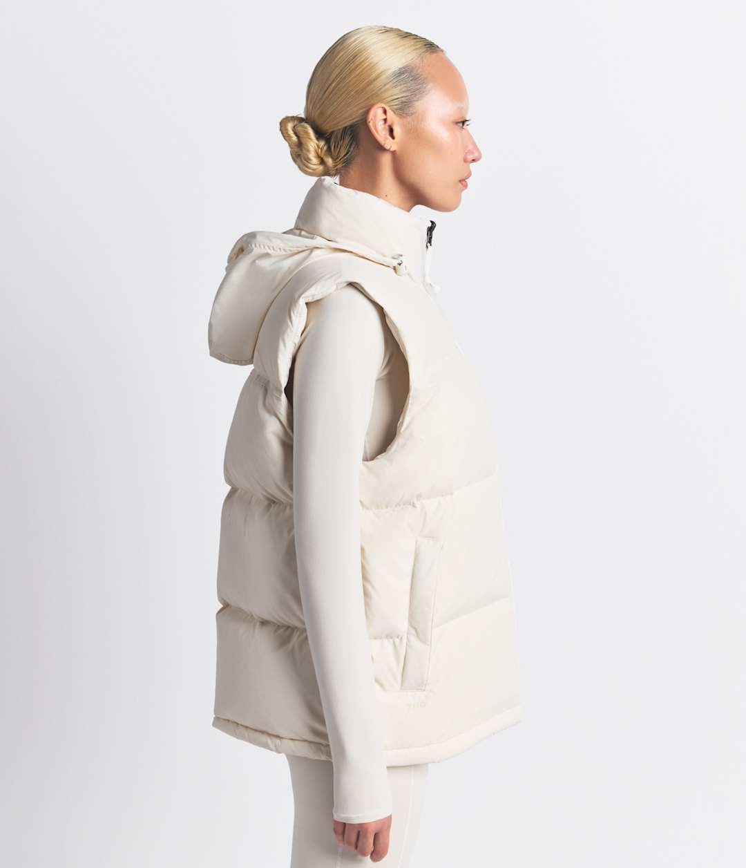 The North Face X SKIMS 1996 Nuptse Vest - Sk Bone
