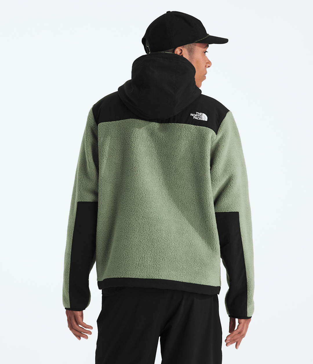 Men’s Retro Denali Hoodie - Bark Mist/TNF Black