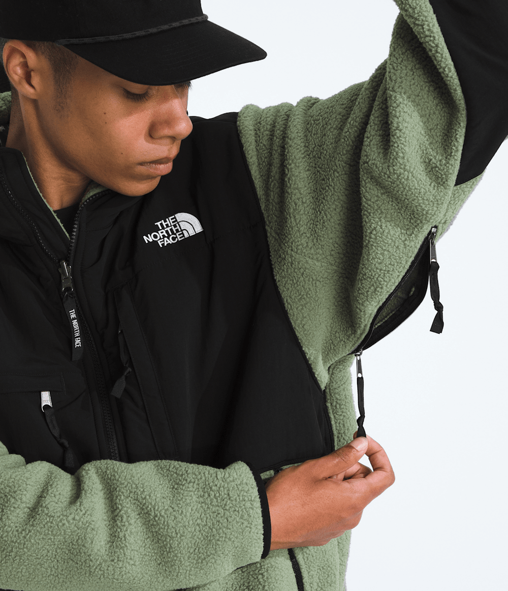 Men’s Retro Denali Hoodie - Bark Mist/TNF Black