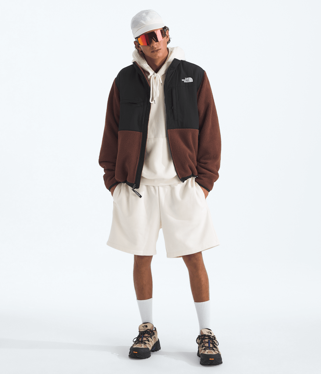 Men’s Retro Denali Jacket - Ember Soil/TNF Black