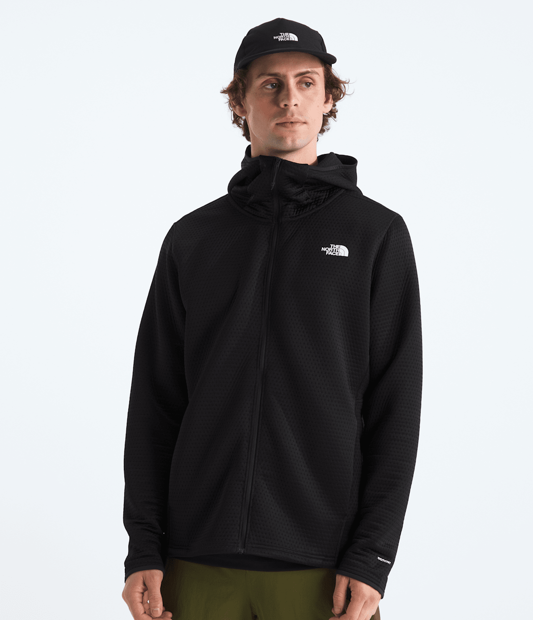 Men’s DOTKNIT™ Thermal Full-Zip Hoodie - TNF Black