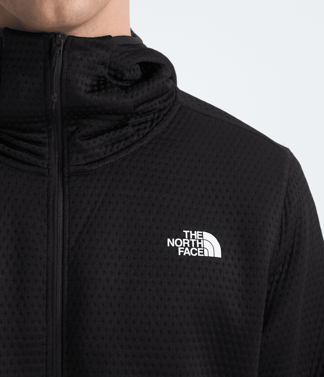 Men’s DOTKNIT™ Thermal Full-Zip Hoodie - TNF Black