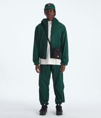 Men’s TNF™ Red Box Packable Hooded Wind Jacket - Hunter Green