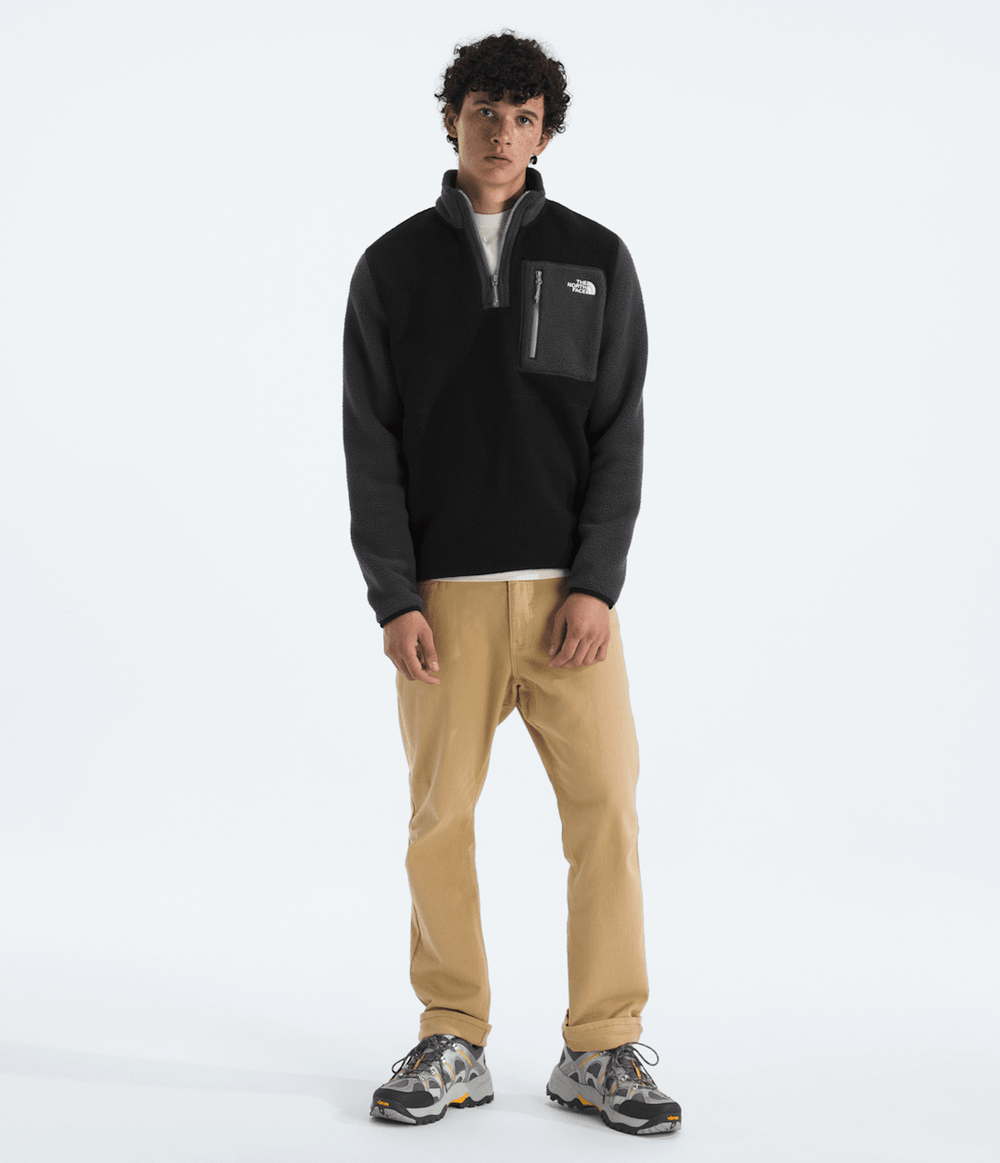 Men’s Yumiori ¼-Zip Jacket - TNF Black/Asphalt Grey/Monument Grey