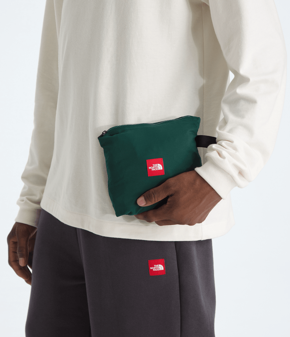 Men’s TNF™ Red Box Packable Wind Pants - Hunter Green