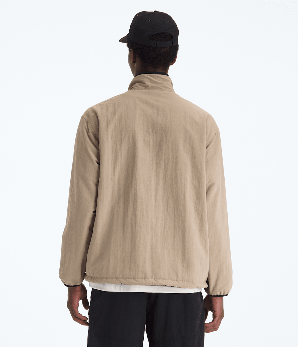 Men’s TNF™ Red Box Reversible Fleece Jacket - Mushroom Grey/TNF Black