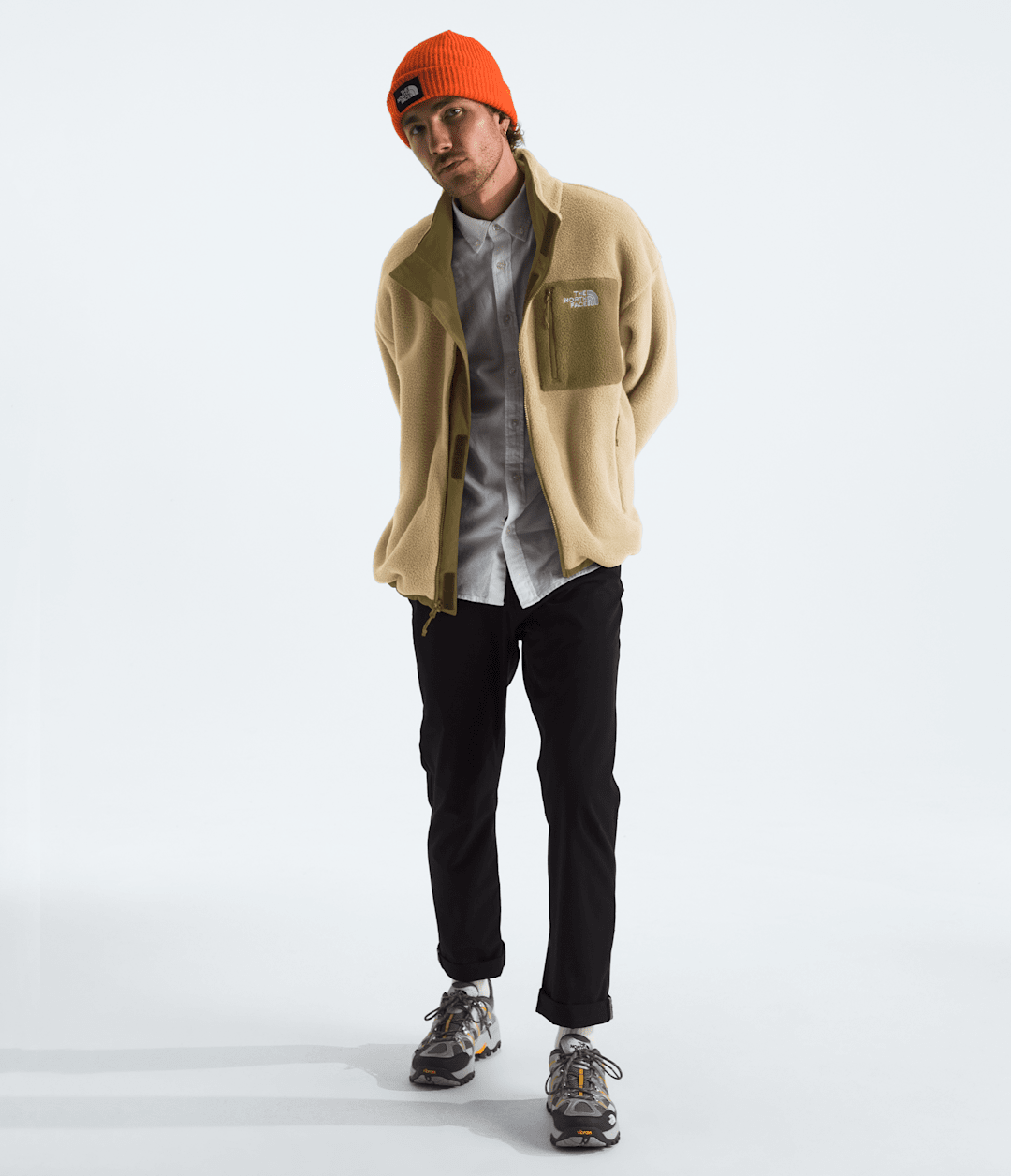 Men’s Yumiori Reversible Jacket - Cedar-Khaki Stone