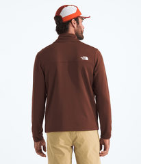 Men’s Cedar Trail Grid Fleece Full-Zip Jacket - Ember Soil
