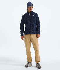 Men’s Glacier Fleece Jacket—Print - Summit Navy Sun Halos Print