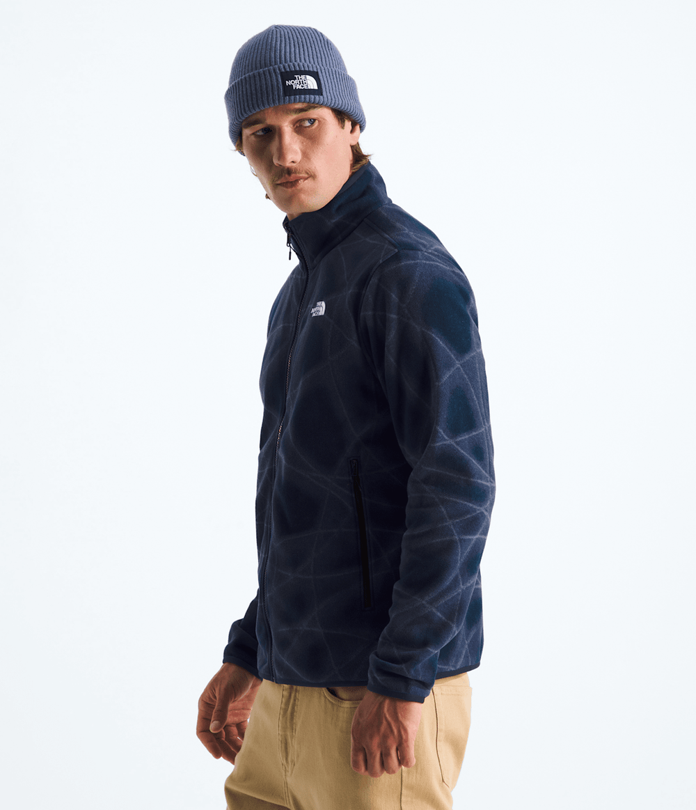 Men’s Glacier Fleece Jacket—Print - Summit Navy Sun Halos Print