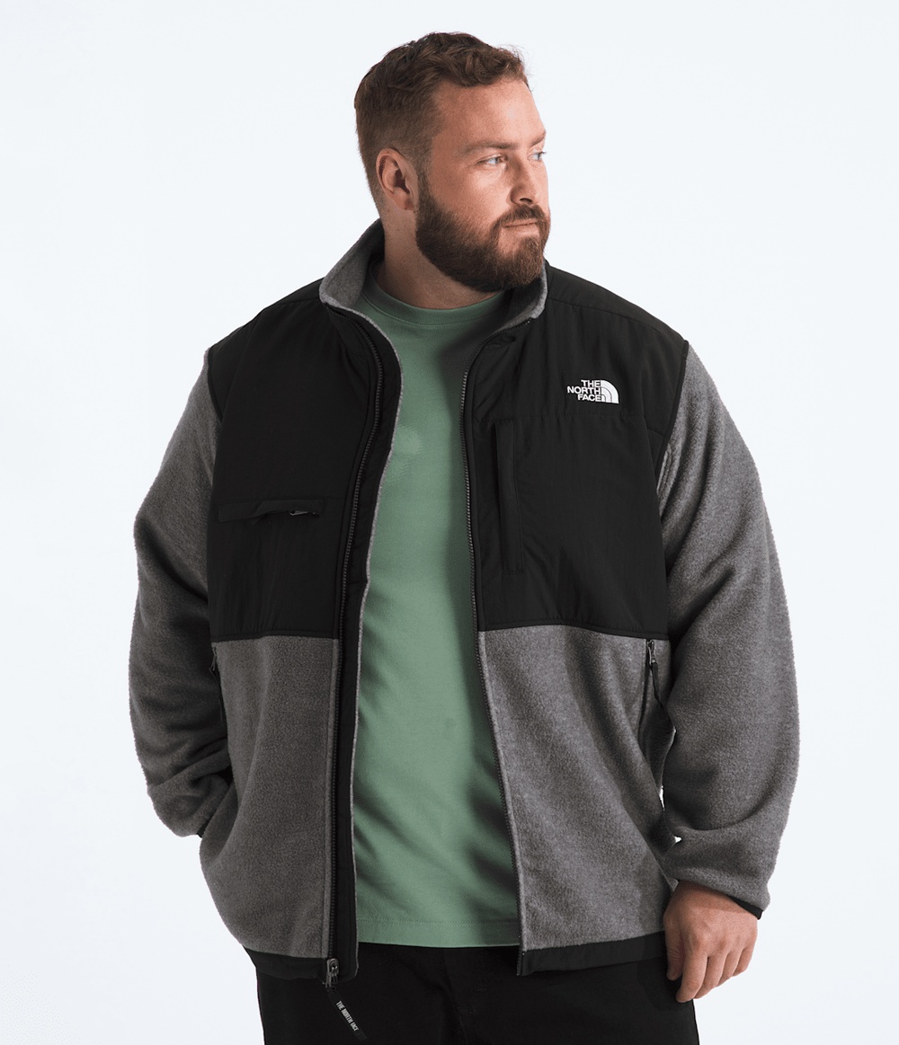 Men’s Big Retro Denali Jacket - TNF Mid Grey Heather/TNF Black