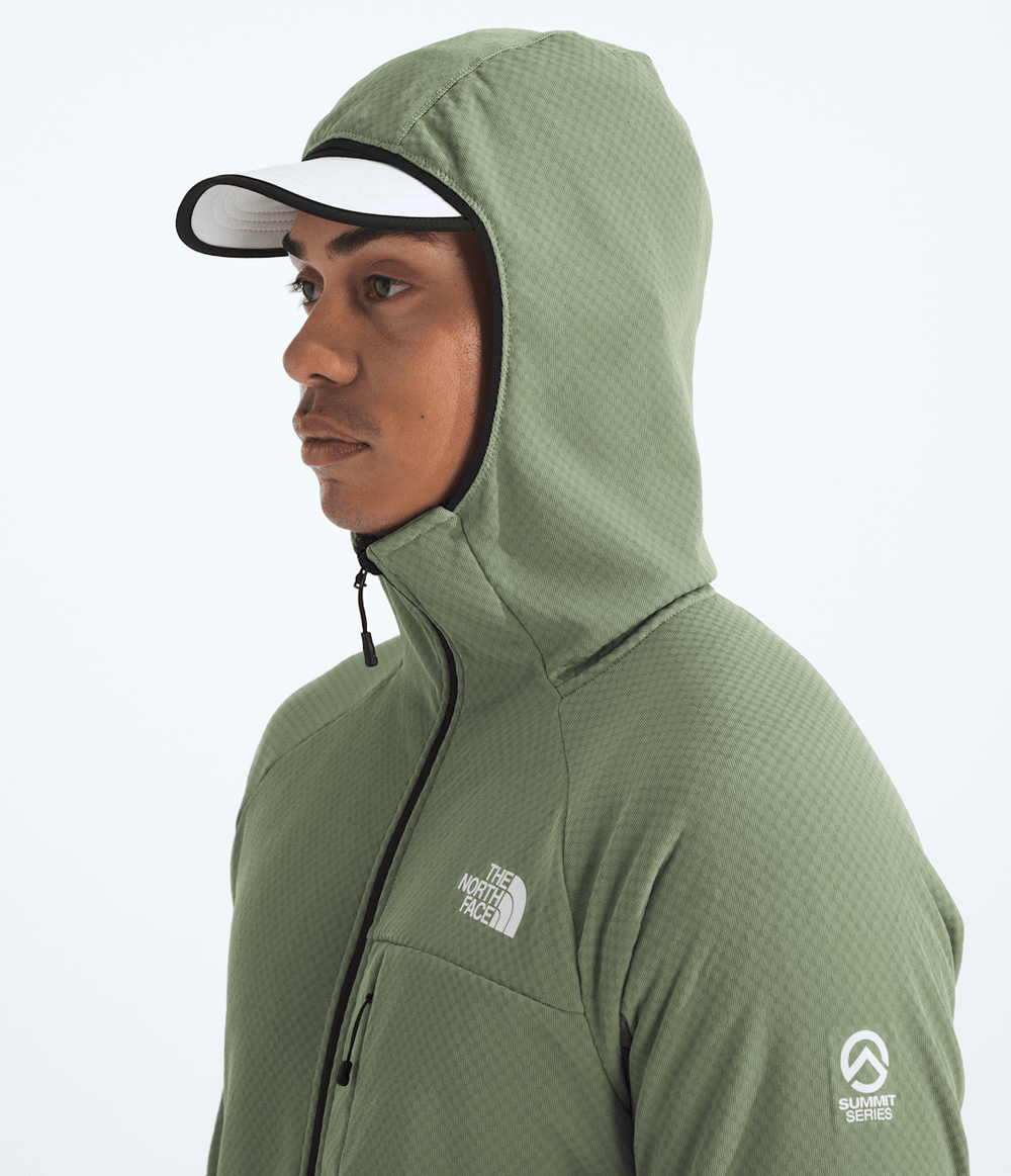 Men’s Summit Series FUTUREFLEECE™ Full-Zip Hoodie - Bark Mist