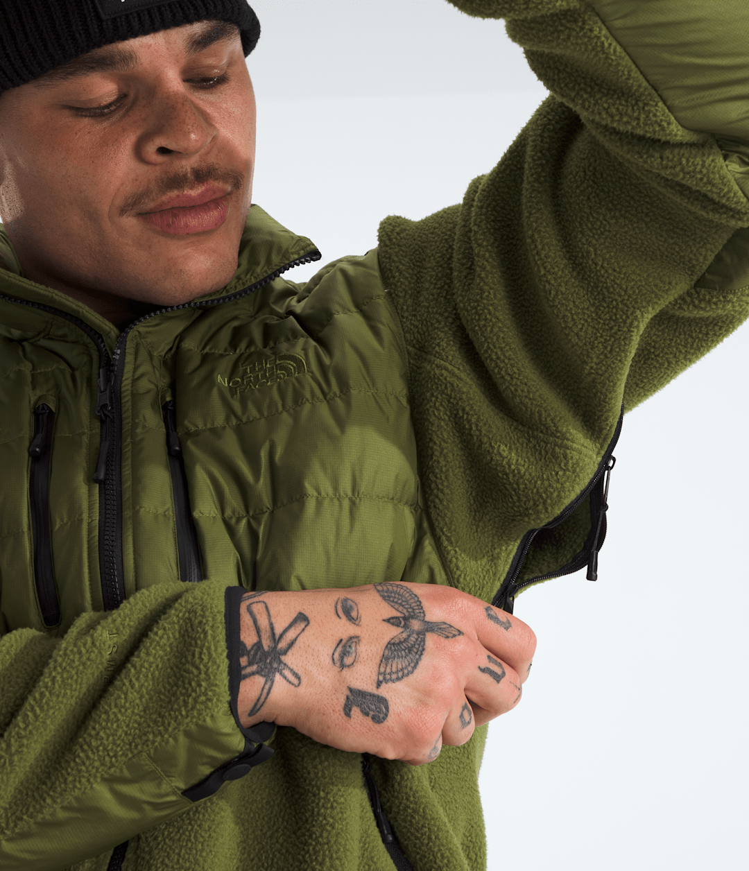 Men’s RMST Denali Tek Hybrid Jacket - Woodland Green