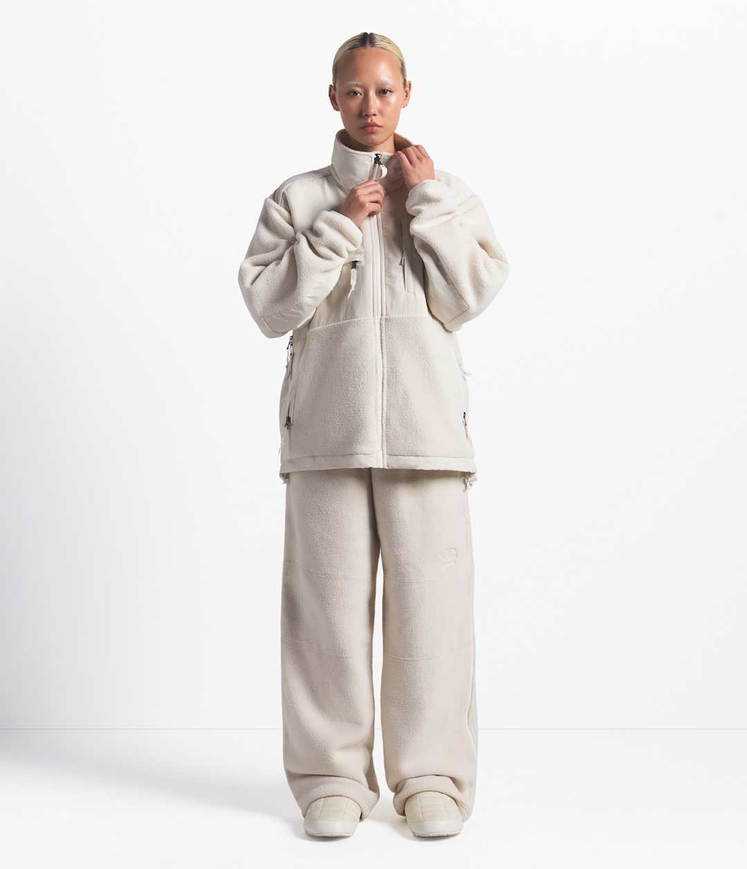 The North Face X SKIMS 1995 Denali Fleece Jacket - Sk Bone