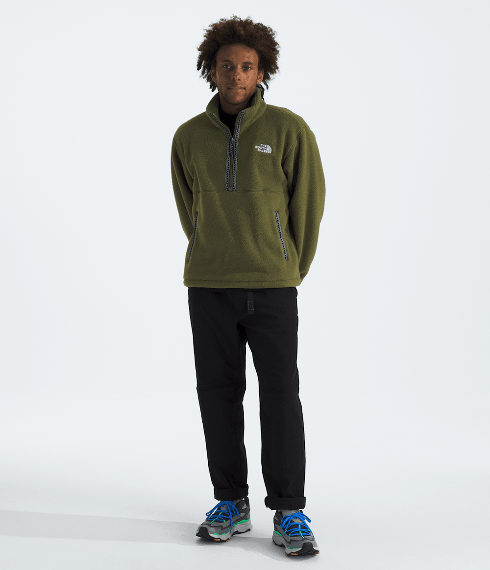Men’s TNF™ Fleeski ¼-Zip Pullover - Woodland Green