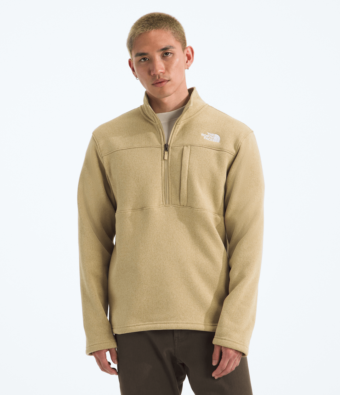 Men’s Gordon Lyons ¼-Zip - Khaki Stone Heather