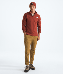 Men’s Cedar Trail Grid Fleece ¼-Zip - Iron Clay