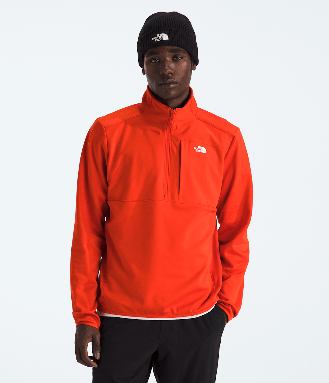 Men’s TNF™ Performance Fleece ¼-Zip - Lava Red
