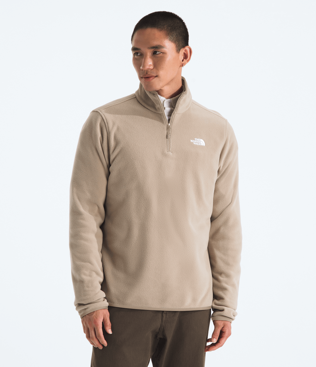 Men’s Glacier Fleece ¼-Zip Jacket - Mushroom Grey