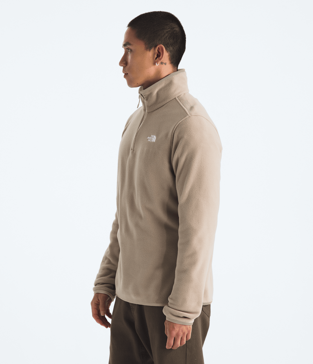 Men’s Glacier Fleece ¼-Zip Jacket - Mushroom Grey