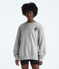 Unisex TNF™ Celebration Relaxed Crew—Graphic - TNF Light Grey Heather