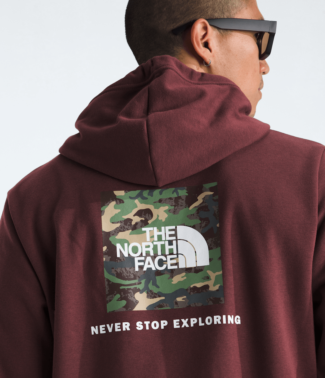 Men’s Evolution Box Camo Fill Hoodie—Graphic - Sumac