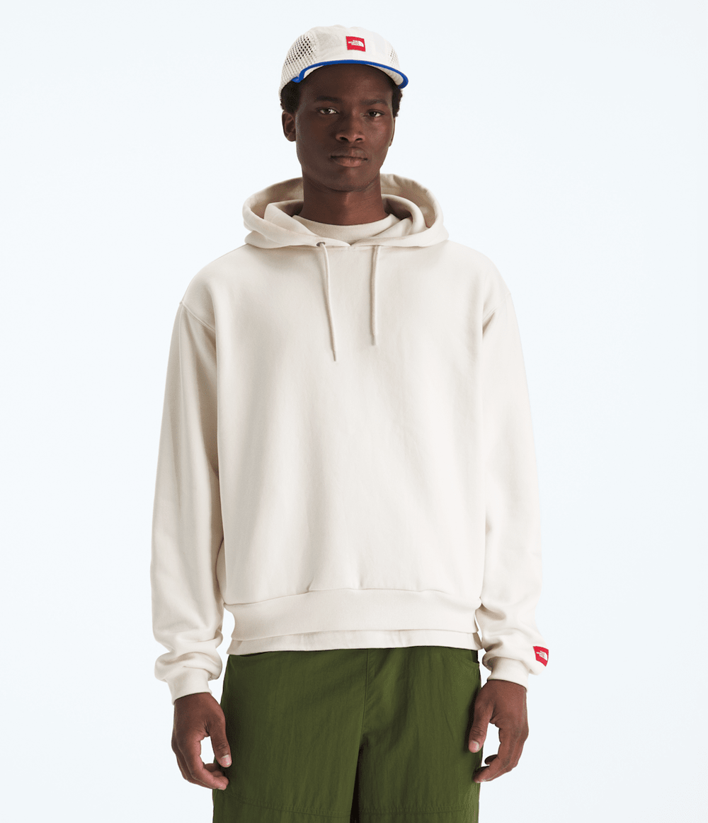 Men’s TNF™ Red Box Hoodie - White Dune