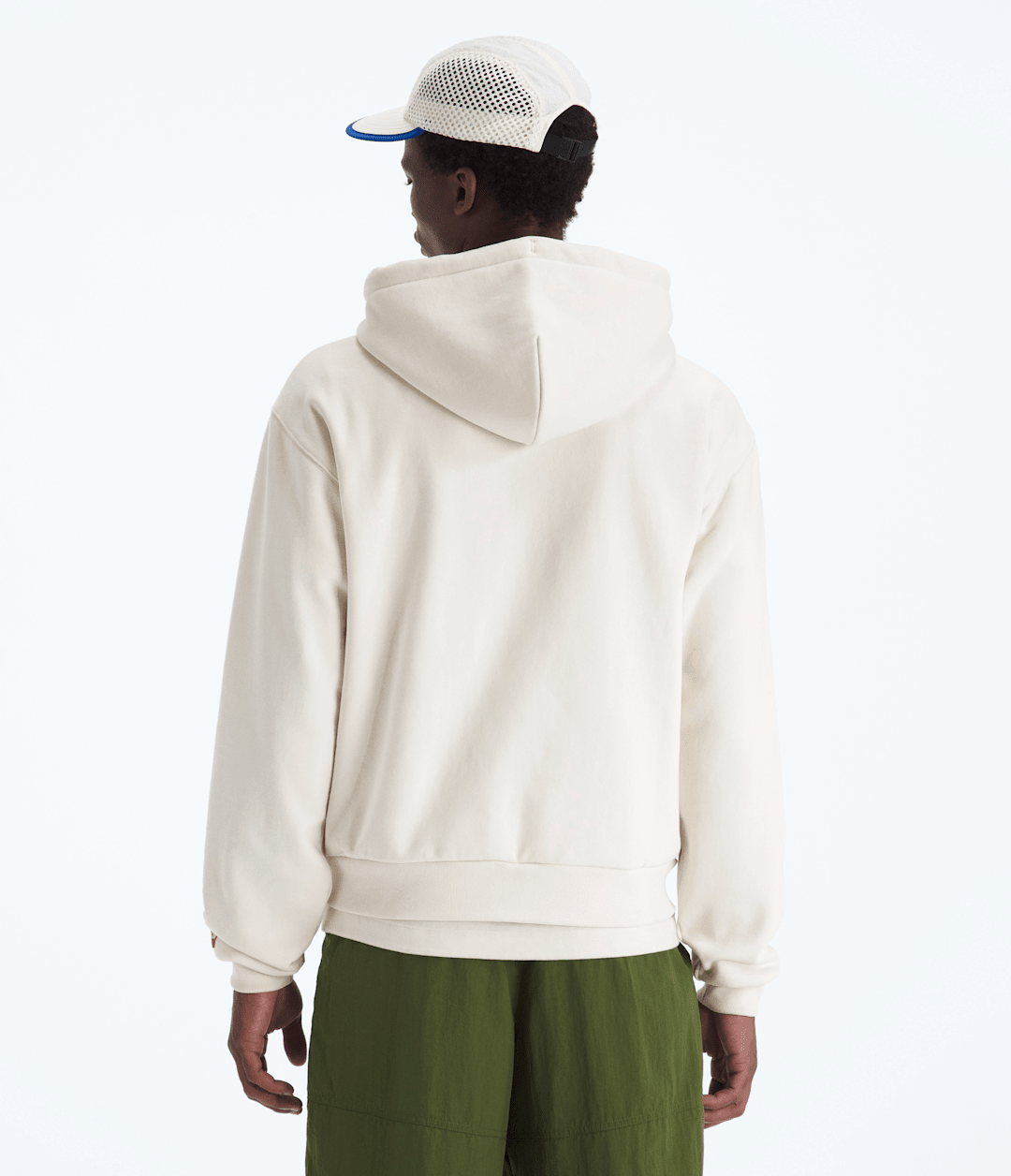 Men’s TNF™ Red Box Hoodie - White Dune