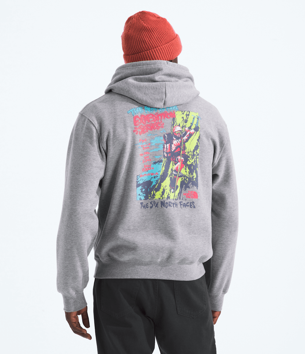 Men’s TNF™ Essential Expedition Series Hoodie—Graphic - TNF Pale Grey Heather