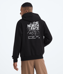 Men’s Evolution Half Dome Hoodie—Graphic - TNF Black