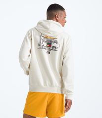 Men’s Evolution Van Life Hoodie—Graphic - White Dune