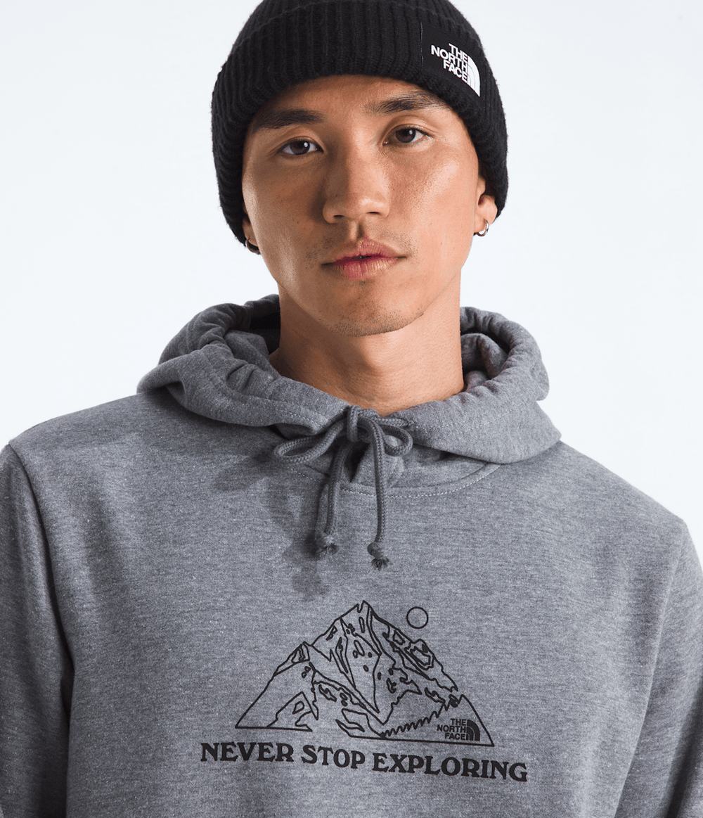 Men’s Evolution TNF™ MTN Hoodie—Graphic - TNF Mid Grey Heather