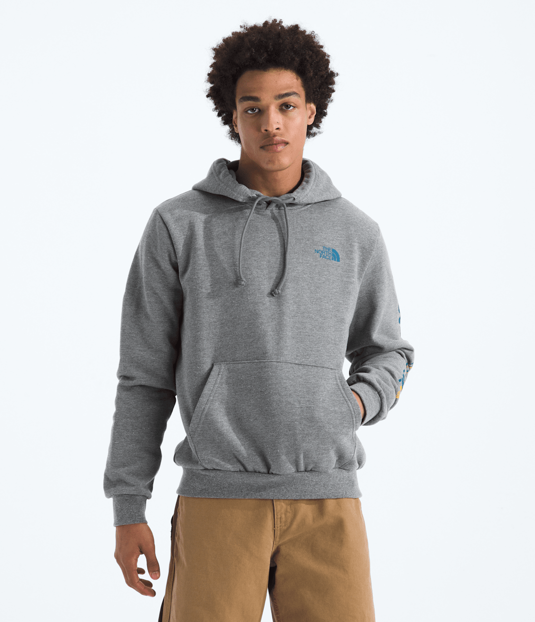Men’s Evolution Tent Hoodie—Graphic - TNF Mid Grey Heather