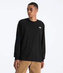 Men’s Evolution Simple Dome Regular Long-Sleeve Tee - TNF Black