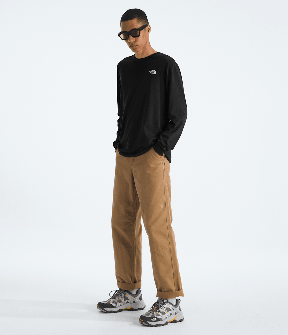 Men’s Evolution Simple Dome Regular Long-Sleeve Tee - TNF Black