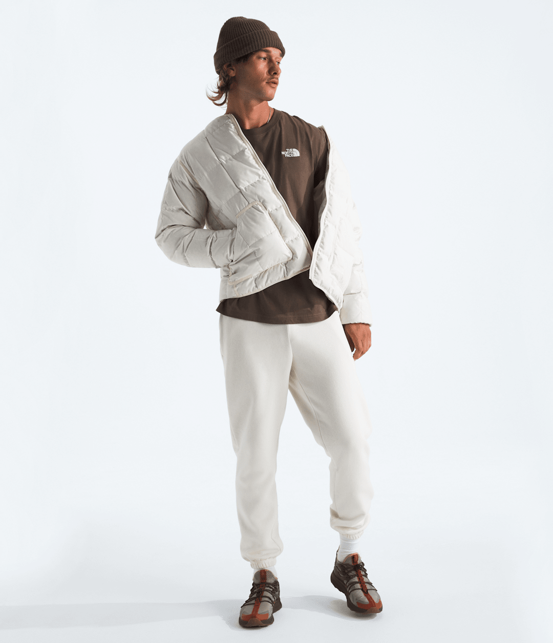 Men’s Short-Sleeve Evolution Box Fit Tee - Smokey Brown