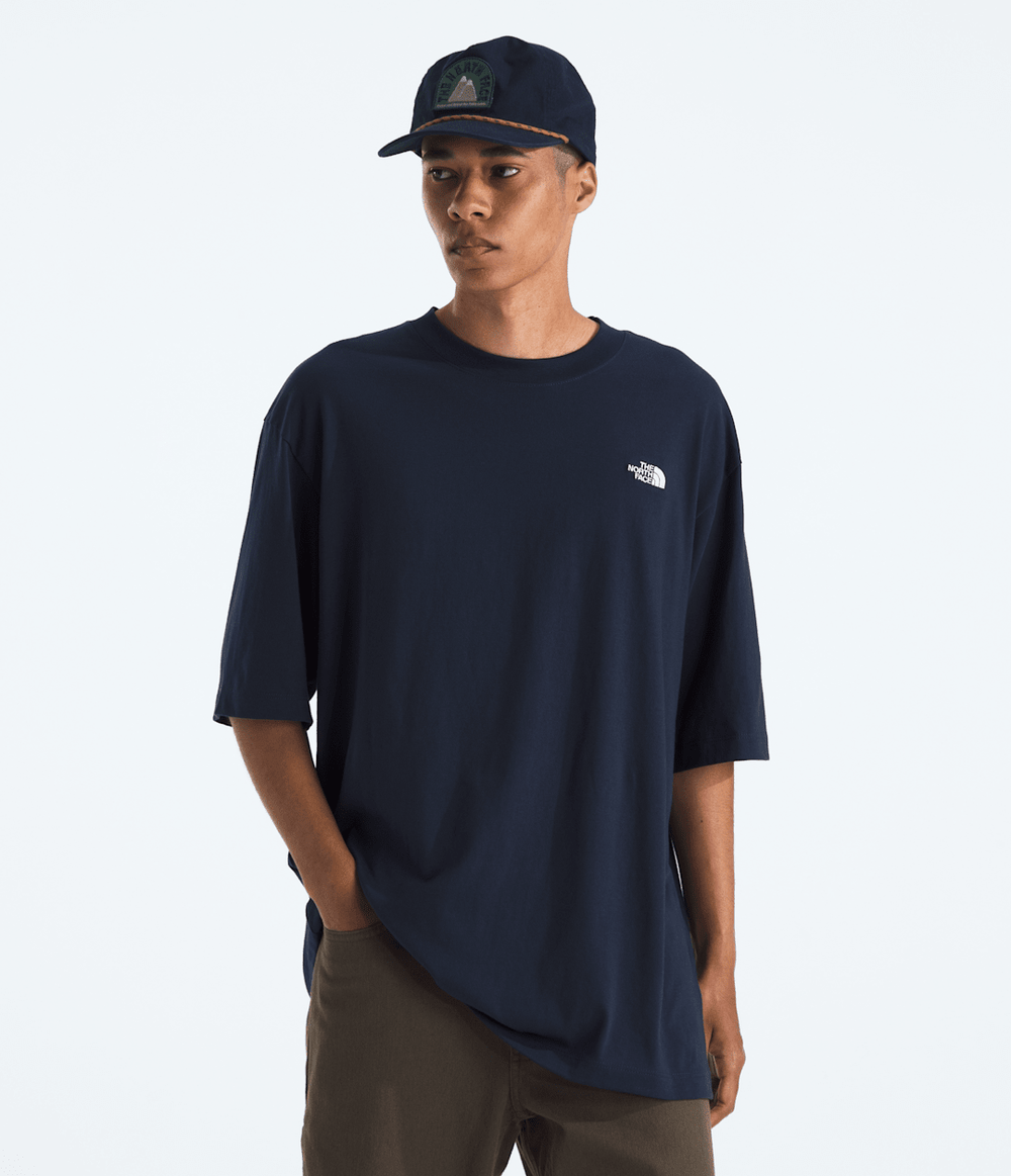Men’s TNF™ Essential Simple Dome Oversized Short-Sleeve Tee - Summit Navy