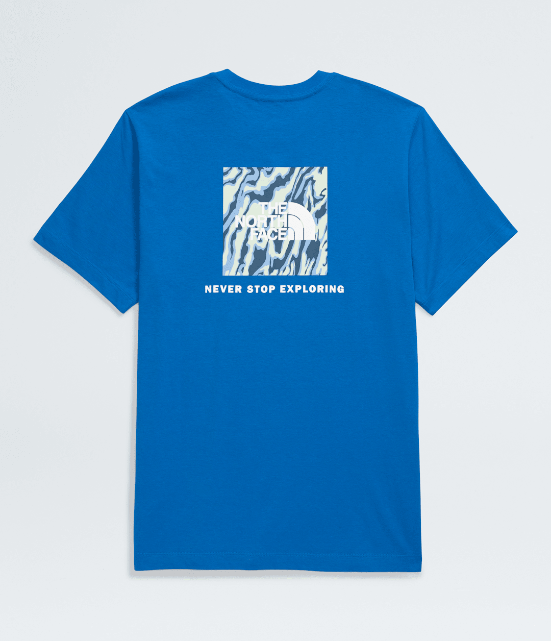 Men’s Short-Sleeve Core Wavy Lines Box NSE Tee - Hero Blue