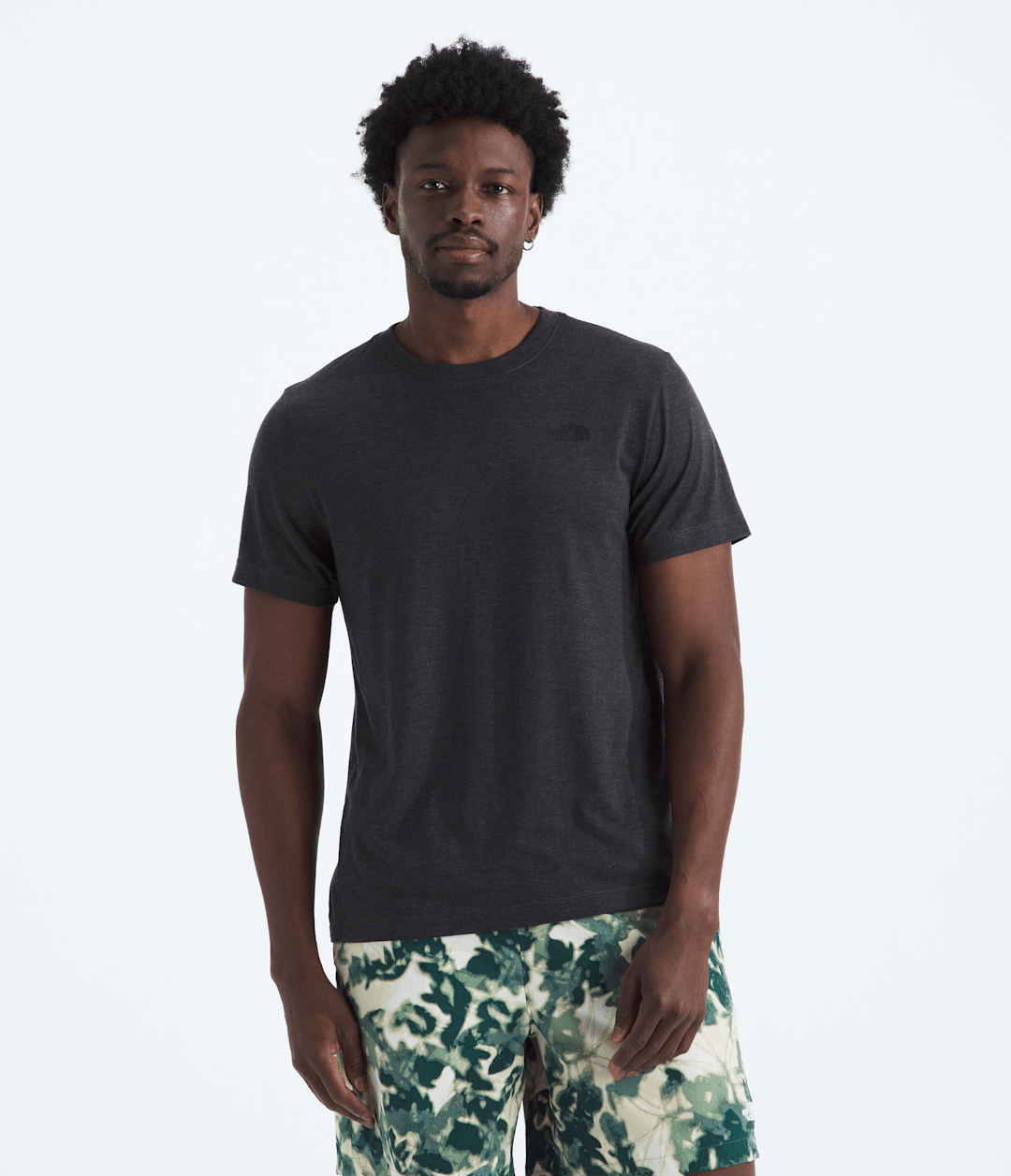 Men’s Short-Sleeve Tri-Blend Tee - TNF Dark Grey Heather