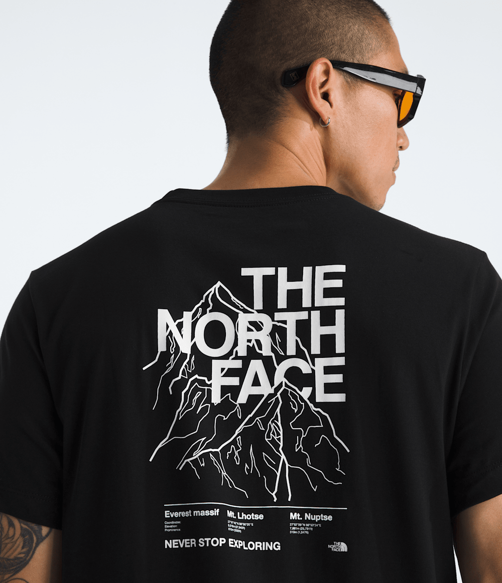 Men’s Evolution Half Dome Short-Sleeve Tee—Graphic - TNF Black