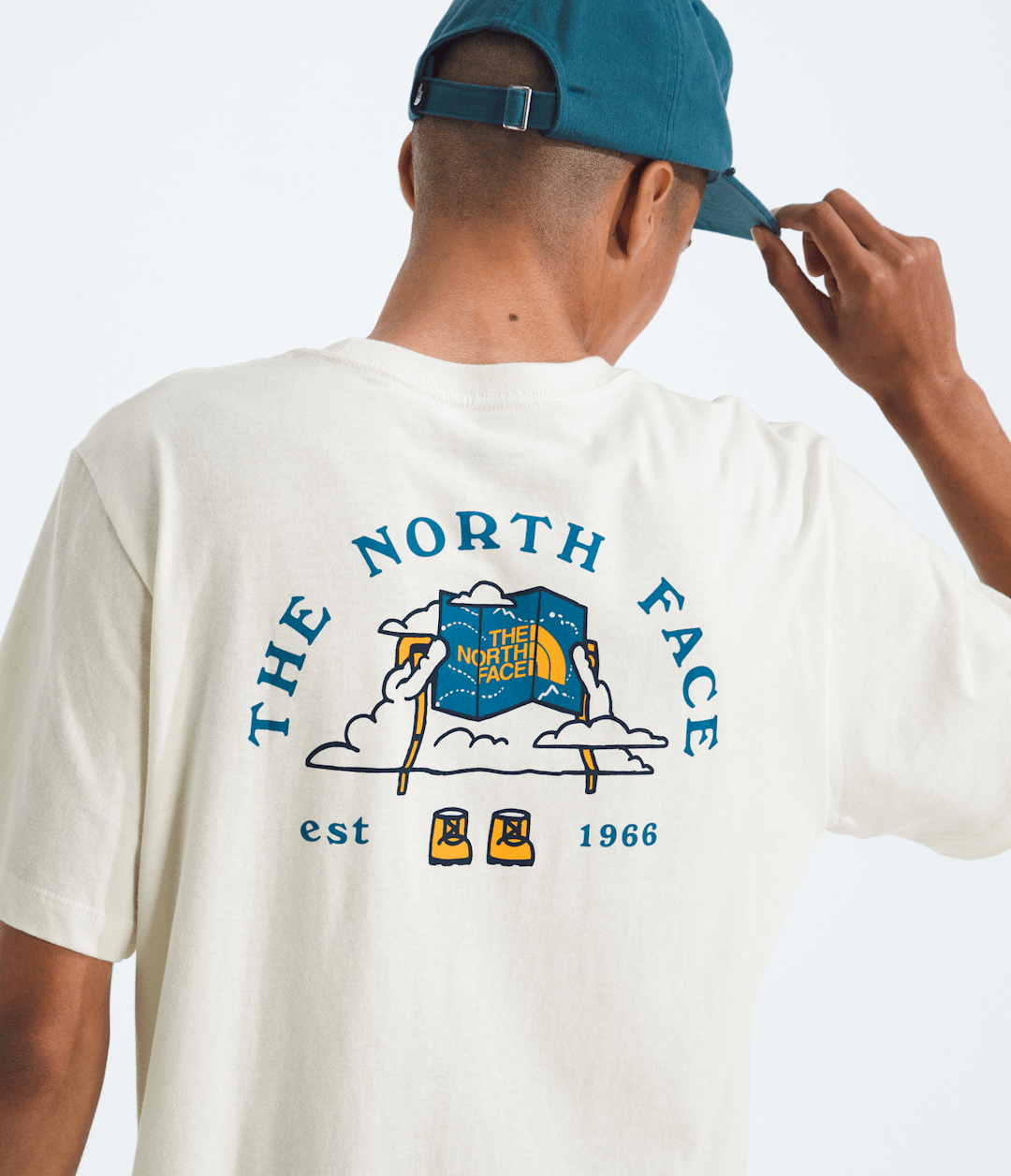 Men’s Evolution Sky Cloud Short-Sleeve Tee—Graphic - White Dune