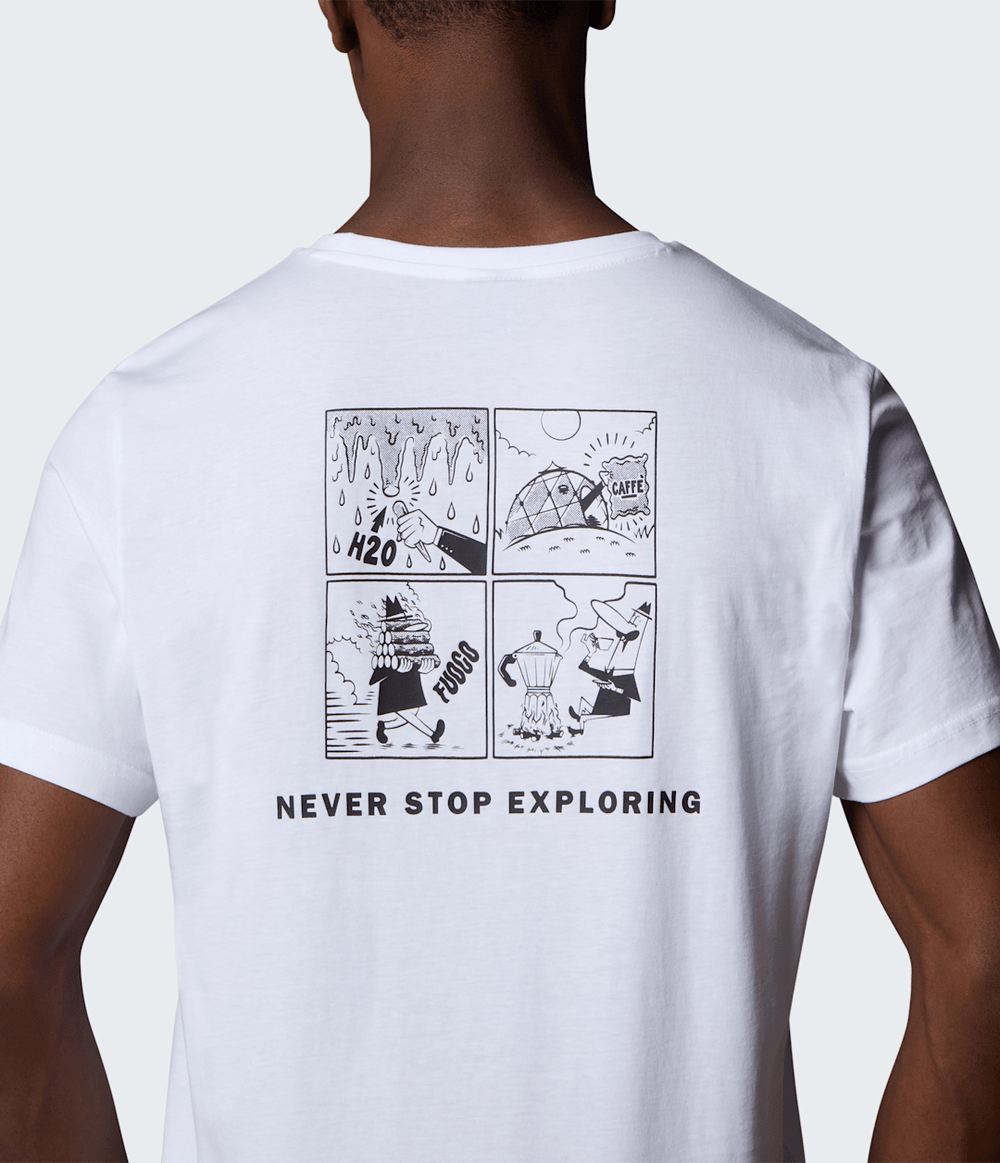 TNF X Bialetti Men's Short-Sleeve Tee - TNF White