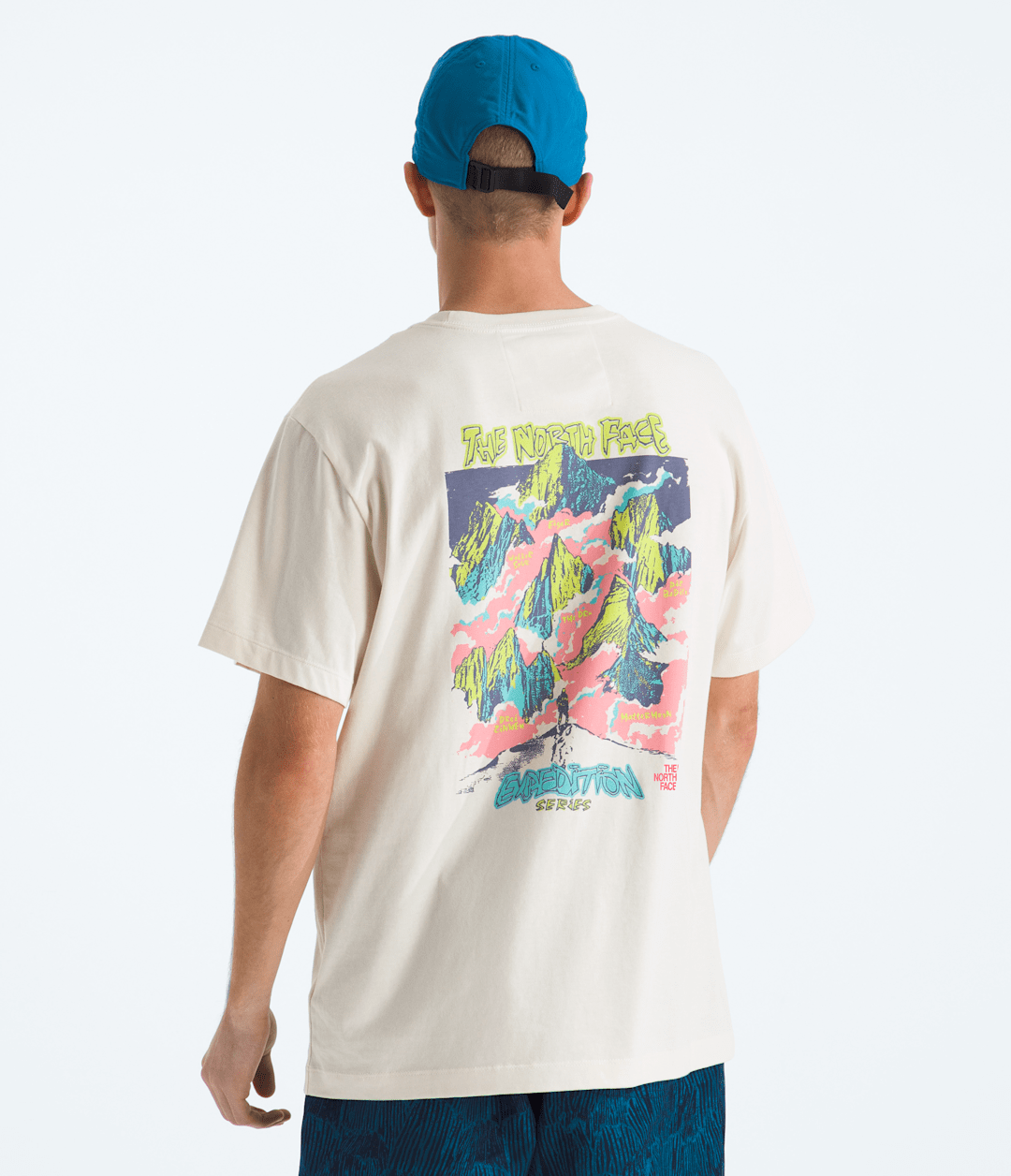 Men’s TNF™ Essential Expedition Series Short-Sleeve Tee—Graphic - White Dune