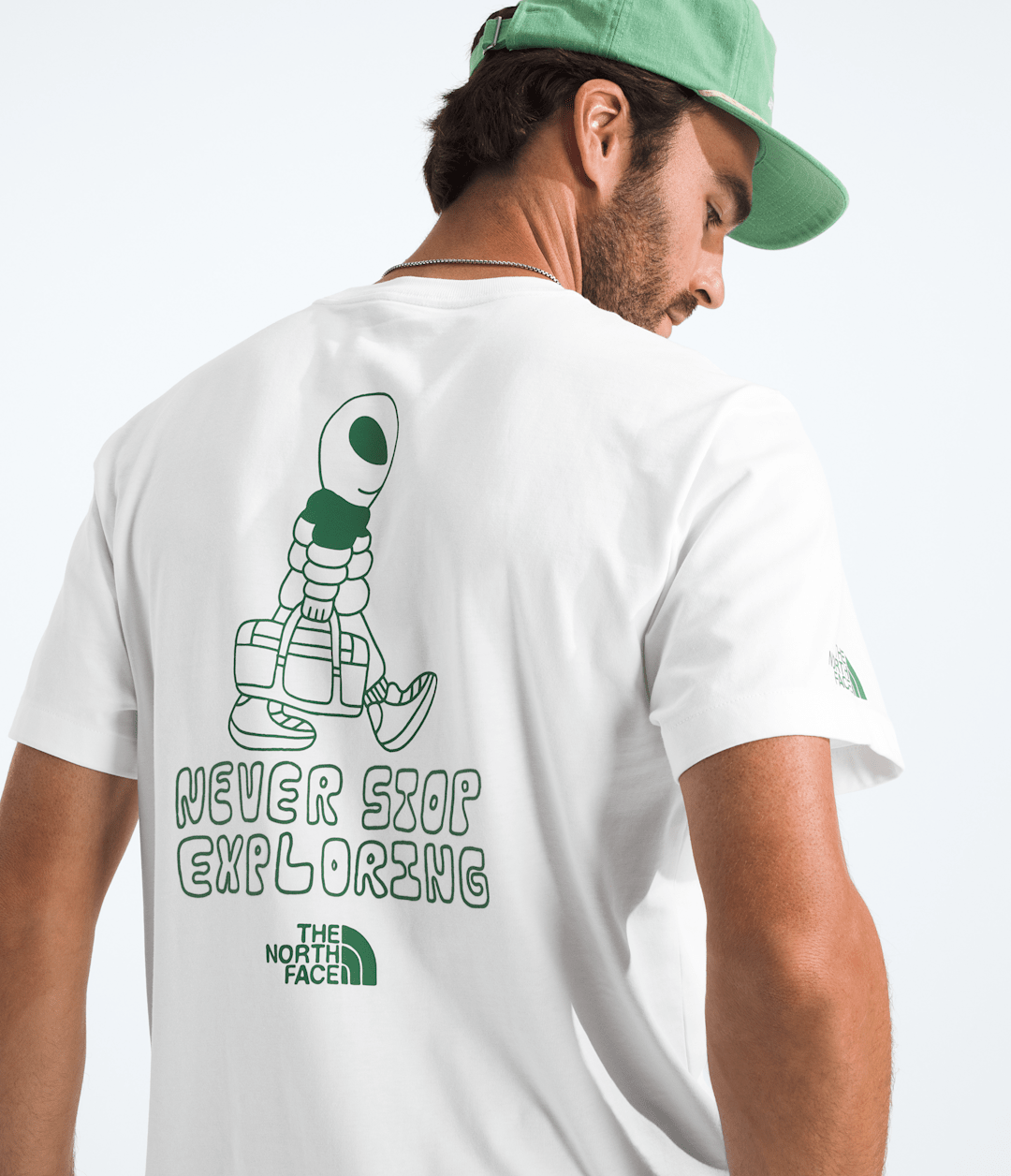 Men’s Alien Relaxed Short-Sleeve Tee—Graphic - TNF White