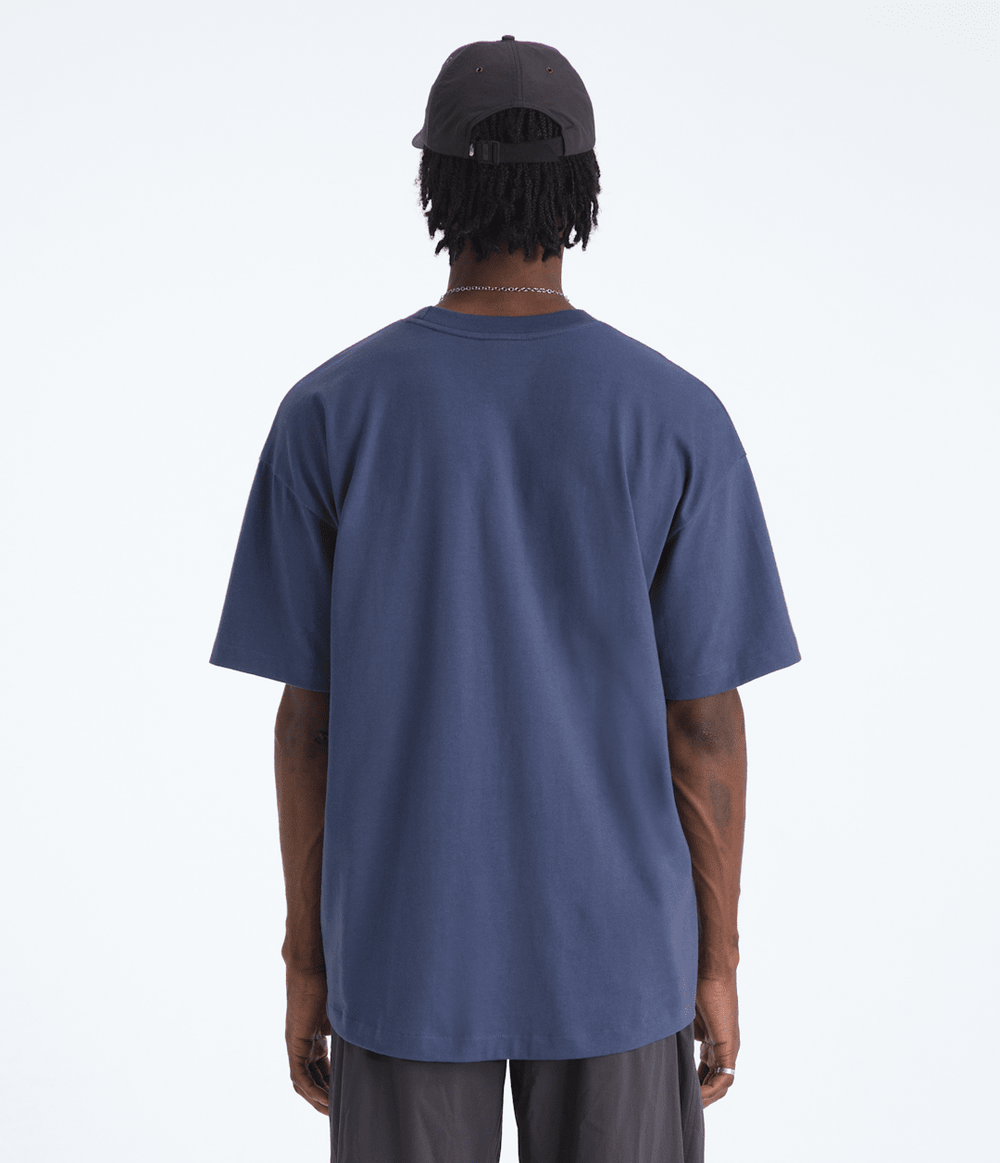 Men’s TNF™ Red Box Short-Sleeve Tee - Lunar Blue